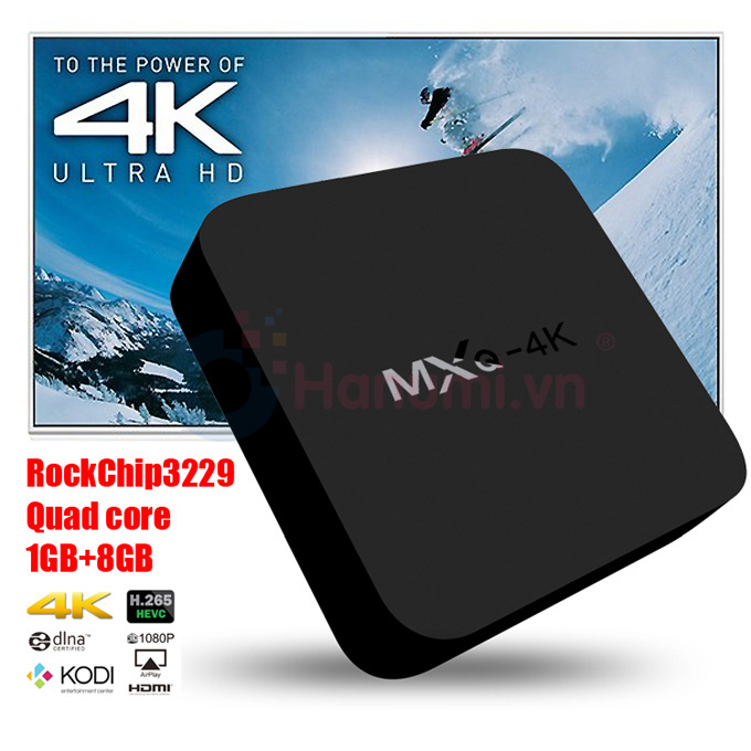 Android TV Box MXQ 4K giá rẻ