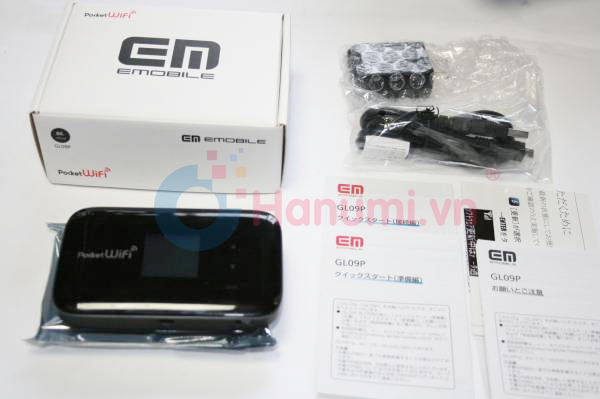 Bộ phát wifi 3G/4G Emobile GL09P pin 5200mAh